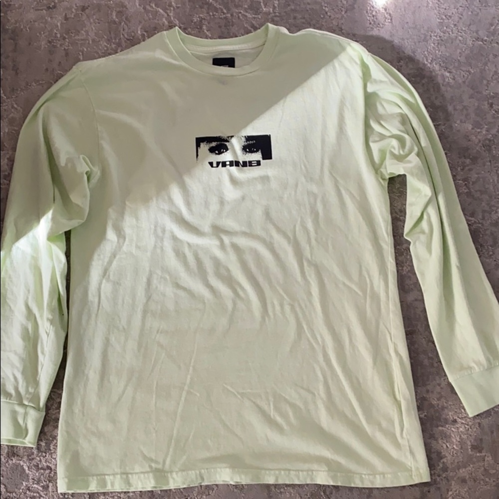 Mint green vans shirt